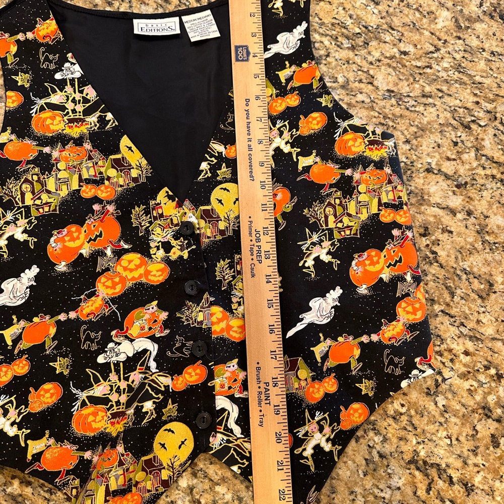 Vintage Basic Editions Witch Ghost Cat Haunted Pu… - image 3